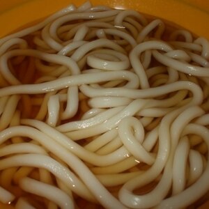 だし汁がおいしい★素うどん